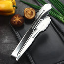 Axyaa Stainless Steel Food Tongs: Barbecue & Buffet Essential