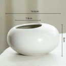 Axyaa Geometric Flowerpot Vase for Succulents and Balcony Decor
