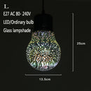 Axyaa Fireworks Glass Pendant Lights for Modern Living Room Decor