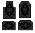Axyaa Bohemian Style Car Foot Mat Home Rug Set Anti-slip American Retro Rugs