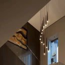 Axyaa Modern LED Pendant Chandelier for Stylish Living Room Lighting