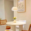 Axyaa Glass Chandelier Modern LED Light for Bedroom Living Room Dining Room