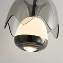 Axyaa Black Gold LED Pendant Light for Bedrooms & Living Rooms