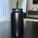 Axyaa Stainless Steel Vacuum Straw Cup - Colored Ice Coffee Thermos