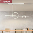 LED Pendant Lights for Dining Room & Living Room by Axyaa - Modern Ceiling Chandelier for Home & Office