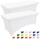 Axyaa Stretch Spandex Tablecloth for Outdoor Events, Weddings, and Parties