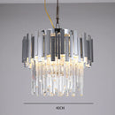 Axyaa Luxury Crystal Ceiling Chandelier for Home Decor, Bedroom, Dining Room