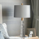 Axyaa Marble LED Table Lamp for Designer Living Room and Bedroom