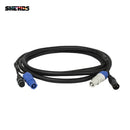 Axyaa Powercon Plug DMX Signal Line Hand in Hand Cables for Stage DJ Disco