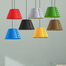 Axyaa Circular PET Acoustic Felt Pendant Light for Office, Restaurant, Cafe
