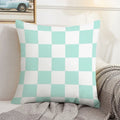 Axyaa Checkerboard Pillow Cases 45x45 Set of 2 Decorative Cushion Covers
