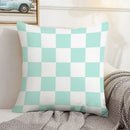 Axyaa Checkerboard Pillow Cases 45x45 Set of 2 Decorative Cushion Covers