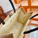 Axyaa Imitation Linen Tote Bag for Gift, Commuting, and Shopping