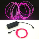 Axyaa Neon Glow Thread 1.3mm with Battery Pack for DIY Model Decoration