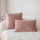 Axyaa Christmas Printed Plush Pillow Cover 45x45 - Stylish Sofa Decor