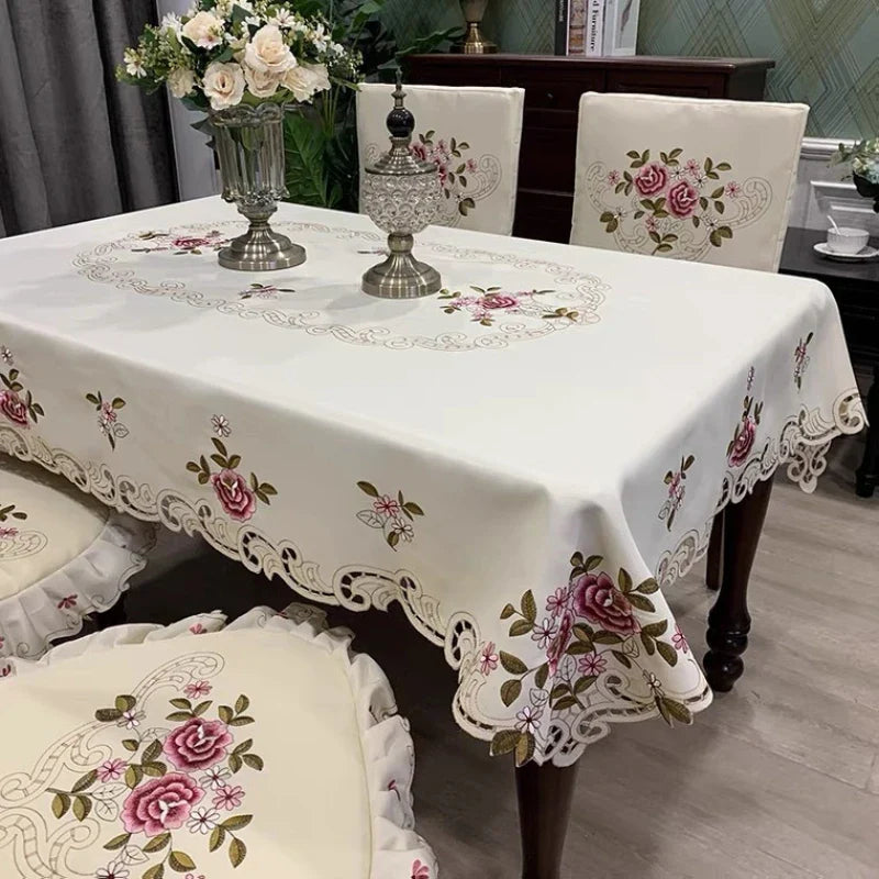 Axya Modern Minimalist Polyester Fabric Tablecloth