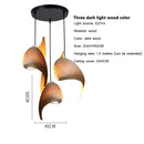 Axyaa Loft Wooden Pendant Light for Staircase, Living Room, Dining Table - Creative Designer Light