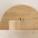 Axyaa Vintage Yellow Stone Wall Light: Mid Ancient Style for Bedroom and Living Room