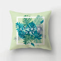 Axyaa Geometric Leaves Pillowcase 45x45cm Home Sofa Decoration