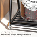 Axyaa Double-Layer Cup Holder & Tea Set Organizer stand for Desk, Dining Table Storage
