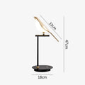 Axyaa Magpie Bird LED Table Lamp for Bedroom Living Room Study Desk