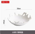 Axyaa High-End Sensory Dish Plate - Elegant Dessert & Hotel Tableware