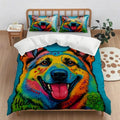 Axyaa Holiday Gift Quilt Cover Set - New Digital Printing, 2pcs/3pcs