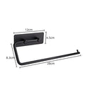 Axyaa Stainless Steel Roll Paper Holder - High Quality Tissue Holder for Kitchen & Bathroom