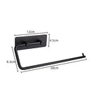 Axyaa Stainless Steel Roll Paper Holder - High Quality Tissue Holder for Kitchen & Bathroom