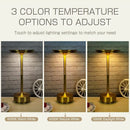 Axyaa Rechargeable LED Table Lamp 3 Color Dimming Modern Small Lamp for Bedroom