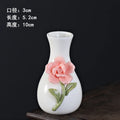 Axyaa Ceramic Mini Flower Pot Vase for Hydroponics & Aromatherapy Décor