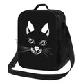 Axyaa Butterfly Cat Insulated Lunch Bag - Reusable Thermal Cooler Tote