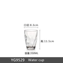 Axyaa Acrylic Transparent Tea Mugs Set - Multi-size Handy Water Glass Kitchen Drinkware