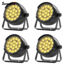 Axyaa RGBW LED Par Lights 4PCS 250W Waterproof Stage Lighting