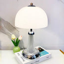 Axyaa Modern Acrylic Glass Table Lamp for Bedroom and Living Room
