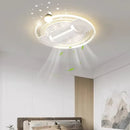 Axyaa Leafless Fan Lamp - Modern & Elegant Lighting Fixture for Living Room