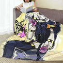 Axyaa Murder Drone Fleece Throw Blanket