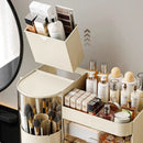 Axyaa Rotating Makeup Organizer for Cosmetics and Brushes