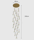 Vintage Axyaa Pendant Ceiling Chandelier for Home Dining Room Lighting