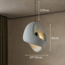 Axyaa Modern Stair Chandelier Pendant Light - LED Ceiling Lamp for Living Room