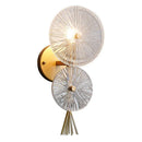 Axyaa Crystal Light Luxury Wall Lamp: Elegant American Design, Bright LED for Bedroom & Living Room