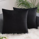 Halloween Velvet Throw Pillow Cover Set for Bedroom Decor by Axyaa