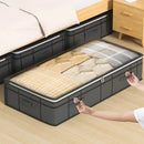 Axyaa Under Bed Storage Bag: Foldable Quilt & Clothes Organizer.