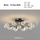 Axyaa Gold Chandelier: Modern Ceiling Pendant for Home Decor Lighting