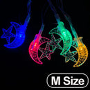 Axyaa Eid Star Moon LED String Lights Ramadan Decor