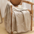 Axyaa Paisley Pattern Throw Blanket - Soft, Cozy, Jacquard Sofa Cover