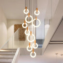 Axyaa Modern LED Pendant Chandeliers for Indoor Lighting