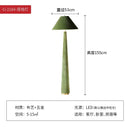 Axyaa Cotton Velvet Fabric Floor Lamp LED Modern Light Fixtures