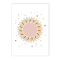 Axyaa Rainbow Alpaca Cactus Heart Wall Art Prints for Kids Room