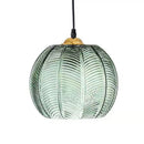Axya Nordic Green Glass Pendant Lights for Modern Living Room and Bedroom Decor